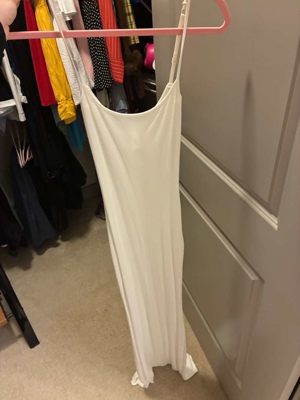 Skims Lounge Slip Dress in Marble. Size small. Tags still attached